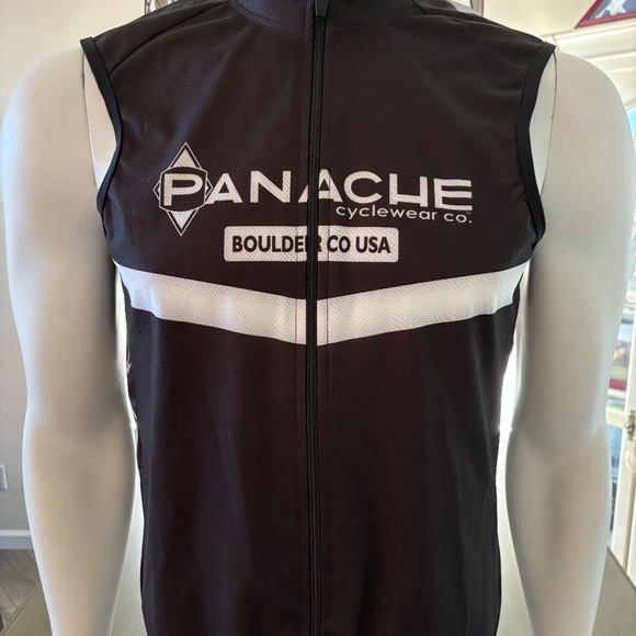 2 nice mens large Panache cycling vests - Picture 5 of 7
